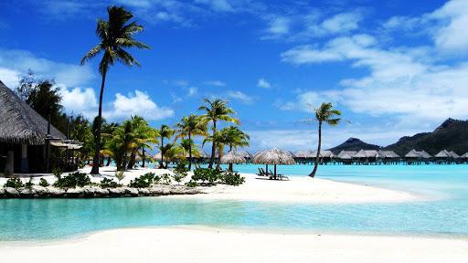 Bora Bora Beach View, One of the best beaches in the world