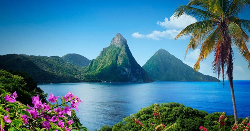 View of Saint Lucia 