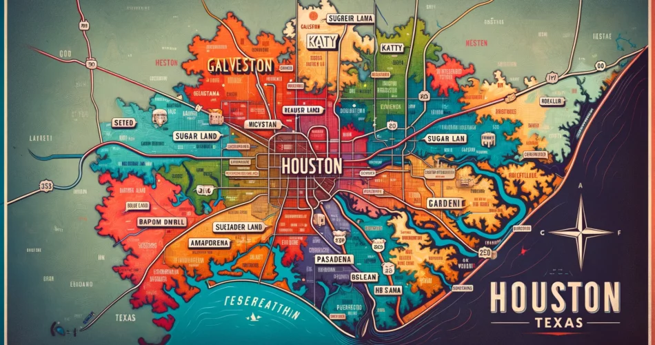 Cities Near Houston Texas